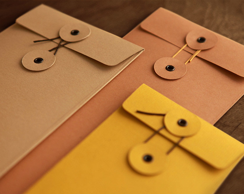 Конверты на завязках