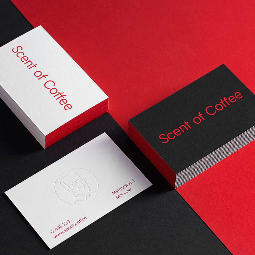 Визитки Scent of Coffee