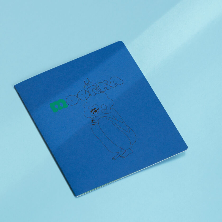 Блокнот-раскраска Moonka